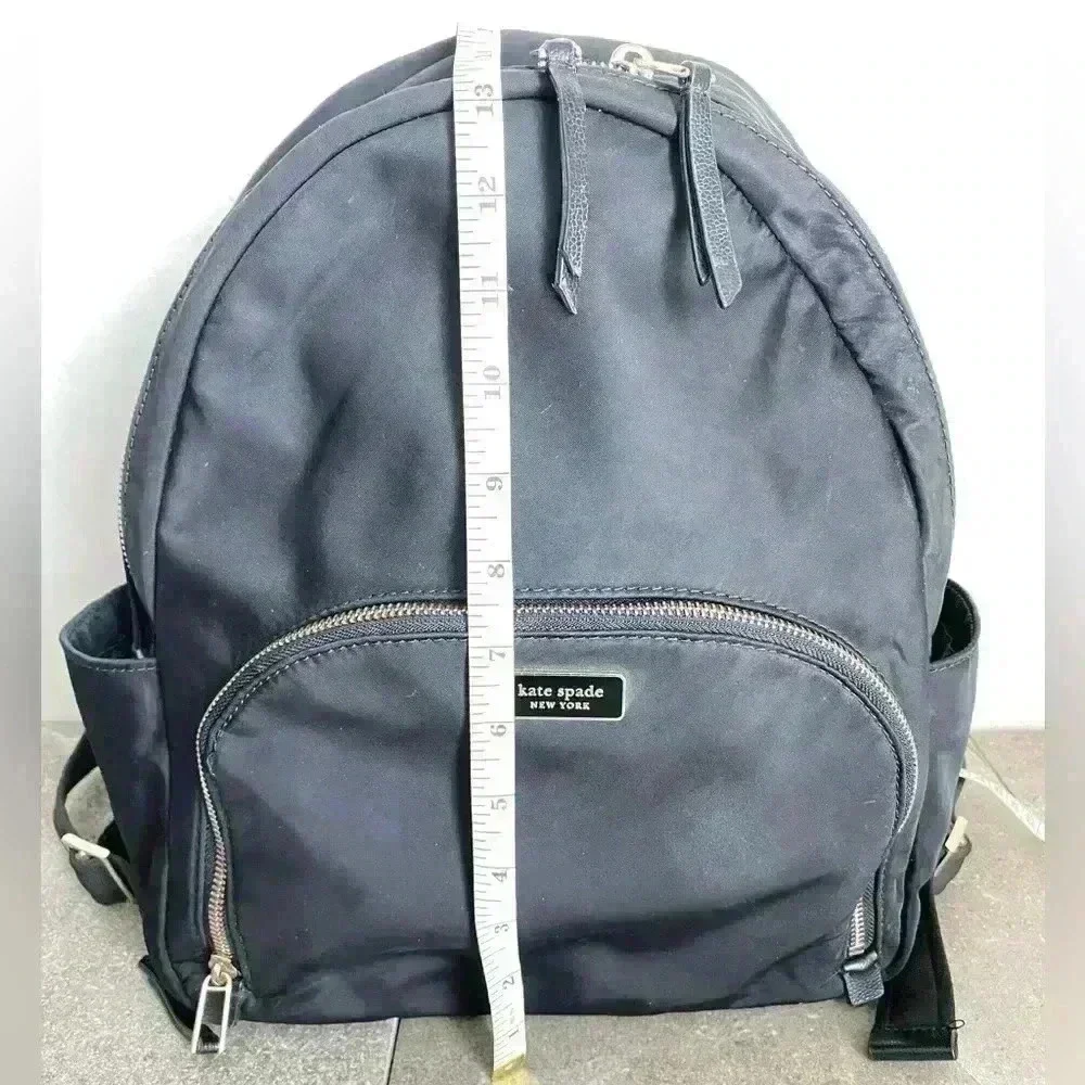 Kate Spade New York Dawn Large Black Nylon Backpack